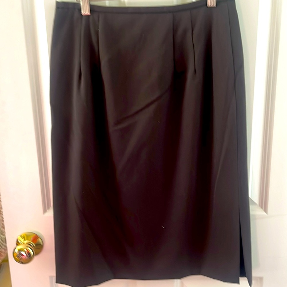 Myne Size 10 Fully lined skirt. Chocolate Brown